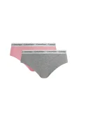Kalhotky 2-pack Calvin Klein Underwear šedý