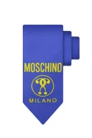 Kravata Moschino modrá