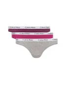 Tanga 3-pack Calvin Klein Underwear šedý