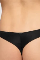 Krajkové tanga Calvin Klein Underwear černá
