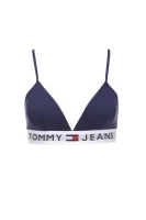 Podprsenka Triangle Bralette Tommy Jeans tmavě modrá