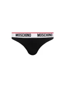 TANGA Moschino Underwear černá