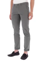 Kalhoty chino Leeman3-9-W | Slim Fit BOSS GREEN šedý
