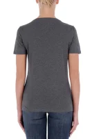 Tričko Telelogo | Regular Fit BOSS ORANGE šedý