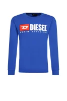 Tričko s dlouhým rukávem TJUSTDIVISION | Regular Fit Diesel modrá
