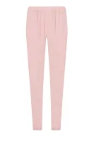 Kalhoty | Relaxed fit Twinset U&B pudrově růžový