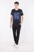 Tričko WINTER VOLCANO GRPHIC | Regular Fit Michael Kors černá
