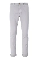Kalhoty Chino Printed | Jegging fit Tommy Jeans popelavě šedý