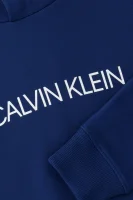 Mikina INSTITUTIONAL | Regular Fit CALVIN KLEIN JEANS modrá