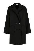 Vlněný kabát | Loose fit | s příměsí kašmíru Red Valentino černá