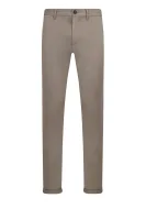 Kalhoty DENTON CHIN | Straight fit Tommy Hilfiger bronzově hnědý