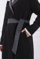 Kabát | s příměsí vlny Armani Exchange černá