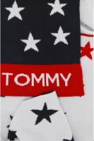 Šála SEASONAL STAR Tommy Hilfiger tmavě modrá