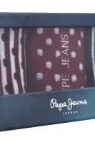 Ponožky 3-pack Selina Pepe Jeans London černá
