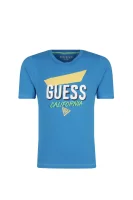 Tričko | Regular Fit Guess modrá