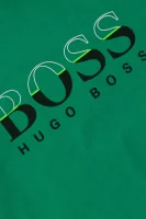 Tričko | Slim Fit BOSS Kidswear zelený