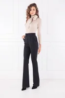 Kalhoty | flare fit Elisabetta Franchi černá