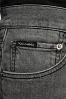 Džíny | Regular Fit Dolce & Gabbana šedý