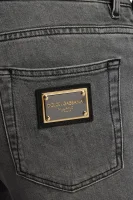Džíny | Regular Fit Dolce & Gabbana šedý