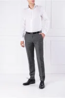 Vlněné kalhoty Blayr | Slim Fit Joop! šedý