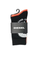 Ponožky 2-pack ZRAYBIPACK Diesel černá
