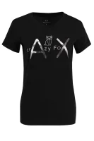T-shirt | Regular Fit Armani Exchange černá