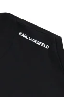 Tričko | Regular Fit Karl Lagerfeld Kids černá