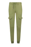 Spodnie Jogger CRUSADE | Relaxed fit | mid waist Pepe Jeans London khaki