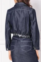 Džínová bunda | Regular Fit Emporio Armani tmavě modrá