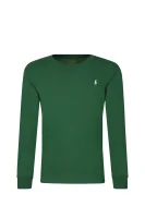 Tričko s dlouhým rukávem | Regular Fit POLO RALPH LAUREN zelený