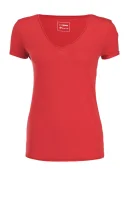 Tričko T-shirt | Regular Fit Gas červený