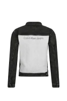 Džínová bunda | Regular Fit CALVIN KLEIN JEANS černá