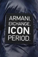 Péřová bunda | Regular Fit Armani Exchange tmavě modrá