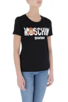 Tričko | Regular Fit Moschino Swim černá