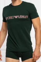 Pyžamo | Slim Fit Emporio Armani zelený
