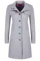 Kabát Mibelli HUGO popelavě šedý