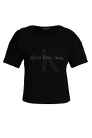 Tričko Teco | Loose fit CALVIN KLEIN JEANS černá