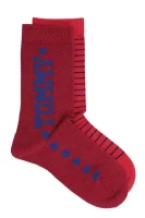 Ponožky 2-pack Tommy Hilfiger červený