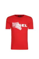 Tričko TDIEGO | Regular Fit Diesel červený