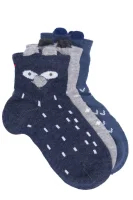 Ponožky 3-pack Tommy Hilfiger tmavě modrá