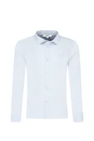 Košile | Regular Fit BOSS Kidswear světlo modrá