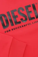 Mikina SCREWDIVISION | Regular Fit Diesel červený