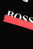 Tričko | Regular Fit BOSS Kidswear černá