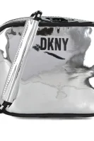 Kabelka na rameno DKNY Kids stříbrný