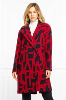 Kabát | s příměsí vlny Tommy Hilfiger červený