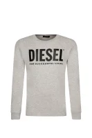 Tričko s dlouhým rukávem | Regular Fit Diesel šedý