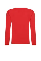 Tričko s dlouhým rukávem RUSSELLY | Regular Fit Pepe Jeans London červený