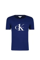 Tričko | Regular Fit Calvin Klein Swimwear modrá