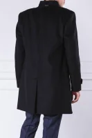 Kabát Sintrax3 | s příměsí kašmíru BOSS BLACK černá