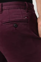 Kalhoty chino Denton | Slim Fit | stretch Tommy Hilfiger fialový